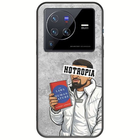 Epic Quotes - Notropia Vivo X80 Pro Black TPU (Μαύρη Σιλικόνη)