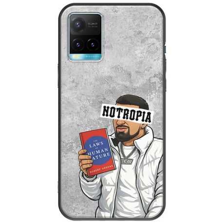 Epic Quotes - Notropia Vivo Y21s Black TPU (Μαύρη Σιλικόνη)
