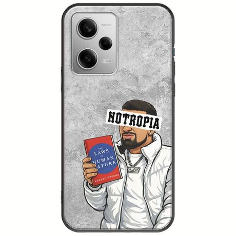 Epic Quotes - Notropia Xiaomi Redmi Note 12 Pro Plus 5G Black TPU (Μαύρη Σιλικόνη)