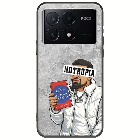 Epic Quotes - Notropia Xiaomi Poco X6 Pro 5G Black TPU (Μαύρη Σιλικόνη)