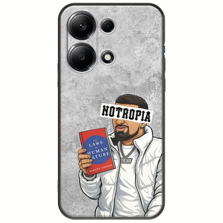 Epic Quotes - Notropia Xiaomi Redmi Note 13 4G Black TPU (Μαύρη Σιλικόνη)