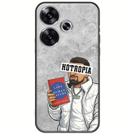 Epic Quotes - Notropia Xiaomi Poco F6 5G Black TPU (Μαύρη Σιλικόνη)