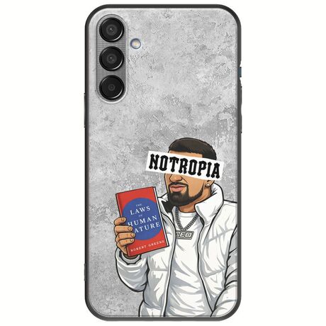 Epic Quotes - Notropia Samsung Galaxy M55 5G Black TPU (Μαύρη Σιλικόνη)