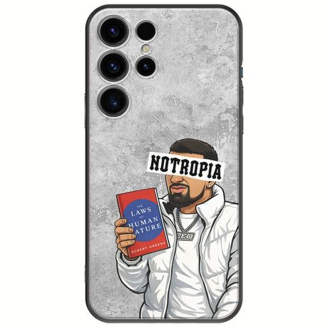 Epic Quotes - Notropia Samsung Galaxy S25 Ultra 5G Black TPU (Μαύρη Σιλικόνη)