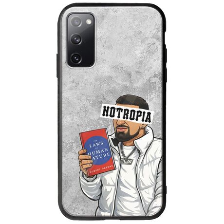Epic Quotes - Notropia Samsung Galaxy S20 Groove TPU (Tempered Glass και TPU)