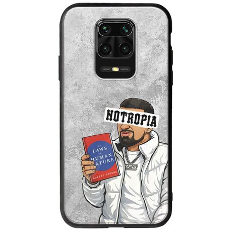 Epic Quotes - Notropia Xiaomi Redmi Note 9S / 9 Pro / 9 Pro Max Groove TPU (Tempered Glass και TPU)