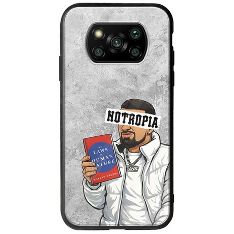 Epic Quotes - Notropia Xiaomi Poco X3 NFC / X3 Pro Groove TPU (Tempered Glass και TPU)