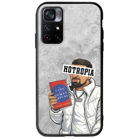 Epic Quotes - Notropia Xiaomi Poco M4 Pro 5G Groove TPU (Tempered Glass και TPU)