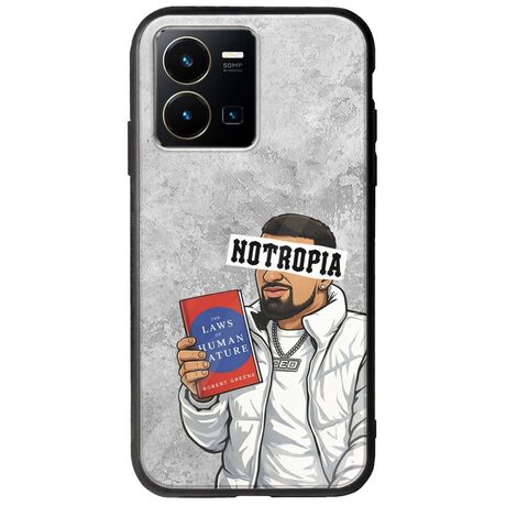Epic Quotes - Notropia Vivo Y35 Groove TPU (Tempered Glass και TPU)