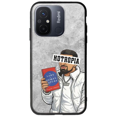 Epic Quotes - Notropia Xiaomi Redmi 12C Groove TPU (Tempered Glass και TPU)
