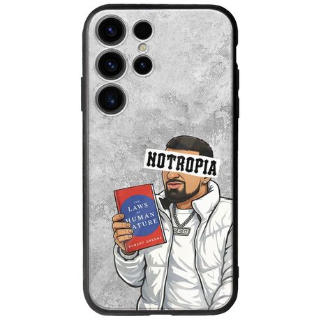 Epic Quotes - Notropia Samsung Galaxy S24 Ultra 5G Groove TPU (Tempered Glass και TPU)