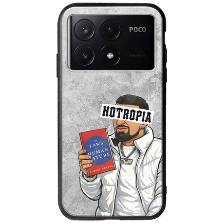 Epic Quotes - Notropia Xiaomi Poco X6 Pro 5G Groove TPU (Tempered Glass και TPU)