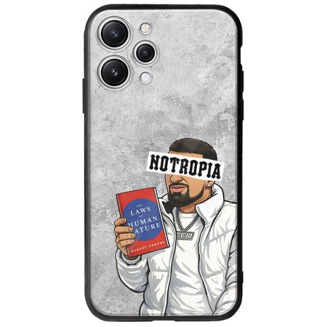 Epic Quotes - Notropia Xiaomi Redmi 12 5G Groove TPU (Tempered Glass και TPU)