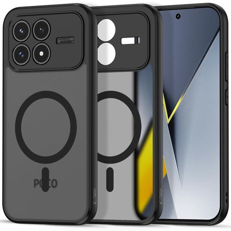 Tech Protect MagMat θήκη Xiaomi Poco F8 Pro 5G MagSafe μαύρη