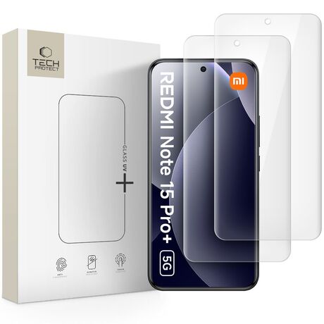 Tech-Protect Glass UV Xiaomi Redmi Note 15 Pro Plus 5G προστατευτικό οθόνης