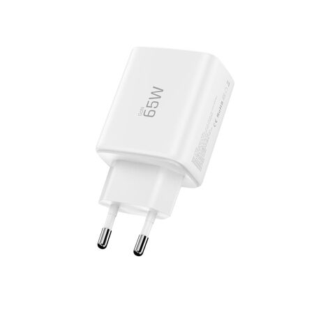 Φορτιστής USB-C 65W με 2 USB-C και 1 USB-A Quick Charge 3.0