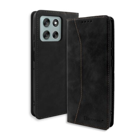 θήκη Motorola G56 5G PU leather μαύρο book