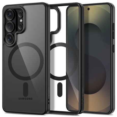 θήκη samsung s26 ultra magsafe Clear black εμπρός όψη