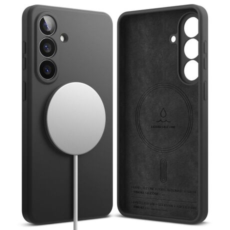 ringke silicone magnetic magsafe θήκη samsung galaxy s26+ black