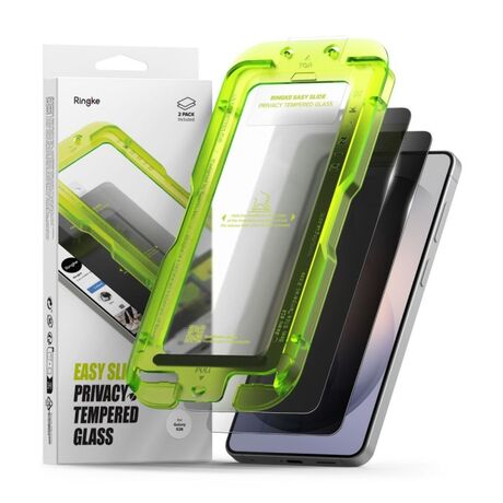 ringke easy slide privacy tempered glass samsung galaxy s26 2pack