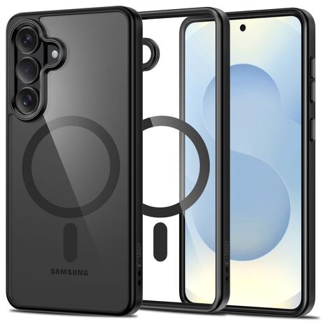 tech protect magmat magsafe clear black θήκη samsung galaxy s26+ 5g