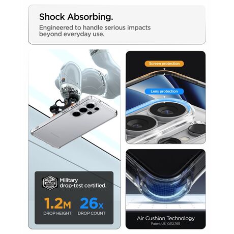 spigen transparent case samsung galaxy s26 ultra protection