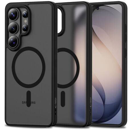 θήκη samsung s26 ultra magsafe matte black εμπρός όψη