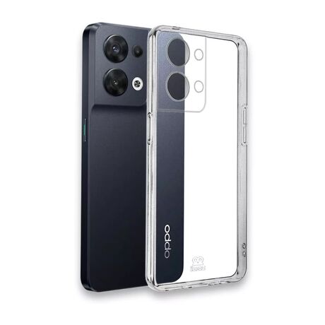 Διάφανη θήκη σιλικόνης 1.5mm για Oppo Reno 8 Pro 5G – λεπτή και ανθεκτική – Frogs