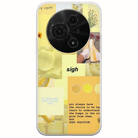 Aesthetic Yellow TCL 605 Flexible TPU (Διάφανη Σιλικόνη)