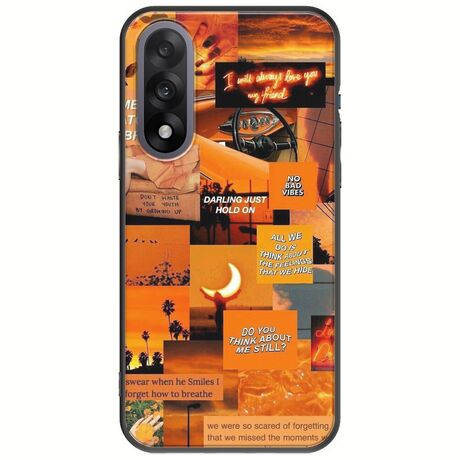 Aesthetic Orange OnePlus Nord 5 5G Black TPU (Μαύρη Σιλικόνη)