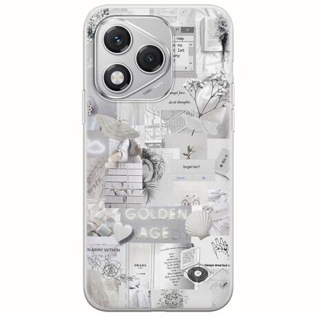 Aesthetic White Honor 400 Lite 5G Flexible TPU (Διάφανη Σιλικόνη)
