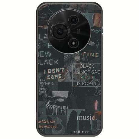 Aesthetic Black TCL 60 SE Black TPU (Μαύρη Σιλικόνη)