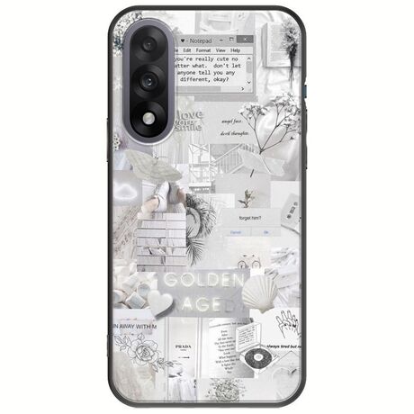 Aesthetic White OnePlus Nord 5 5G Black TPU (Μαύρη Σιλικόνη)