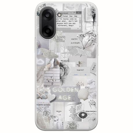 Aesthetic White OnePlus Nord CE5 5G Flexible TPU (Διάφανη Σιλικόνη)