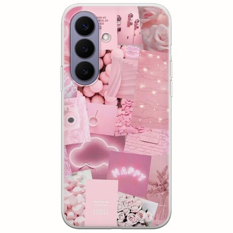 Aesthetic Pink Samsung Galaxy S26 5G Flexible TPU (Διάφανη Σιλικόνη)