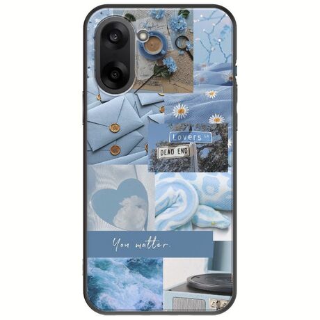 Aesthetic Blue OnePlus Nord CE5 5G Black TPU (Μαύρη Σιλικόνη)