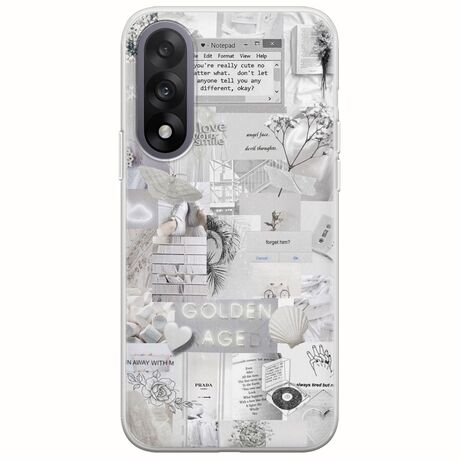 Aesthetic White OnePlus Nord 5 5G Flexible TPU (Διάφανη Σιλικόνη)