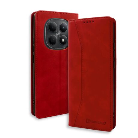 θήκη bodycell pu leather book redmi note 15 red