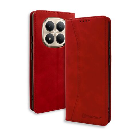 θήκη bodycell pu leather book redmi note 15 pro red