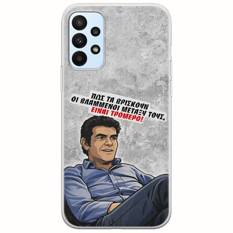Θήκη Epic Quotes - Βλαμμένοι Samsung Galaxy A23 5G Flexible TPU (Διάφανη Σιλικόνη)