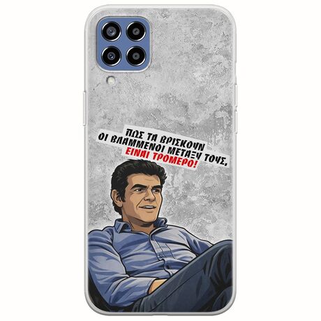 Θήκη Epic Quotes - Βλαμμένοι Samsung Galaxy M33 5G Flexible TPU (Διάφανη Σιλικόνη)