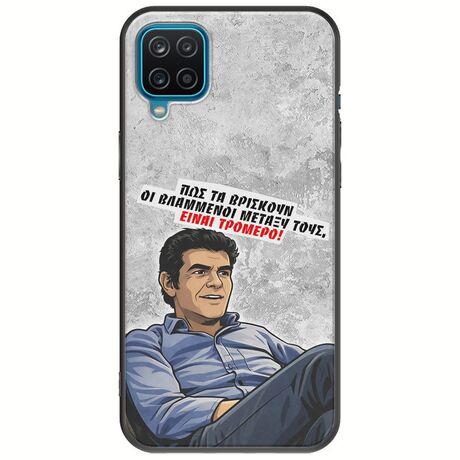 Θήκη Epic Quotes - Βλαμμένοι Samsung Galaxy M12 Black TPU (Μαύρη Σιλικόνη)