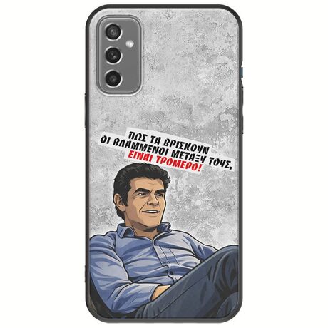 Θήκη Epic Quotes - Βλαμμένοι Samsung Galaxy M13 4G Black TPU (Μαύρη Σιλικόνη)