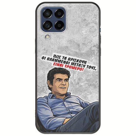 Θήκη Epic Quotes - Βλαμμένοι Samsung Galaxy M53 5G Black TPU (Μαύρη Σιλικόνη)