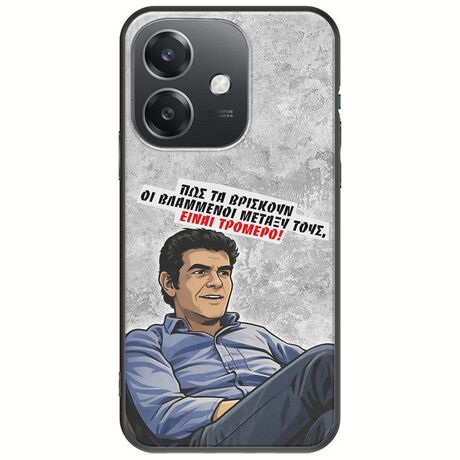 Θήκη Epic Quotes - Βλαμμένοι Oppo A60 5G Black TPU (Μαύρη Σιλικόνη)