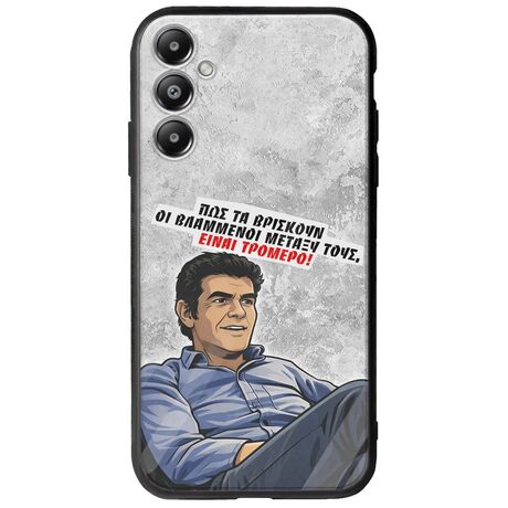 Θήκη Epic Quotes - Βλαμμένοι Samsung Galaxy A05s Groove TPU (Tempered Glass και TPU)