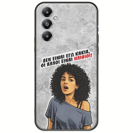 Θήκη Epic Quotes - Δεν είμαι εγώ κακιά! Samsung Galaxy M35 5G Black TPU (Μαύρη Σιλικόνη)
