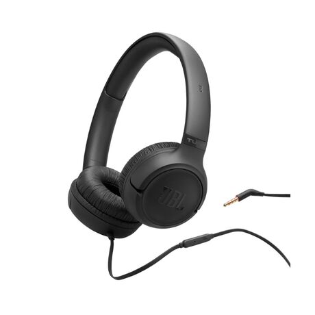 JBL Tune 530 Wired Headphones Black εμπρός όψη