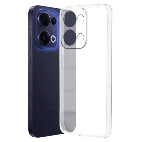 Διάφανη θήκη σιλικόνης TPU 1.5mm για Oppo Reno 13 5G - Frogs.gr