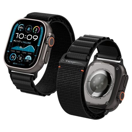 Μαύρο λουράκι Spigen για Apple Watch Series 10 46mm